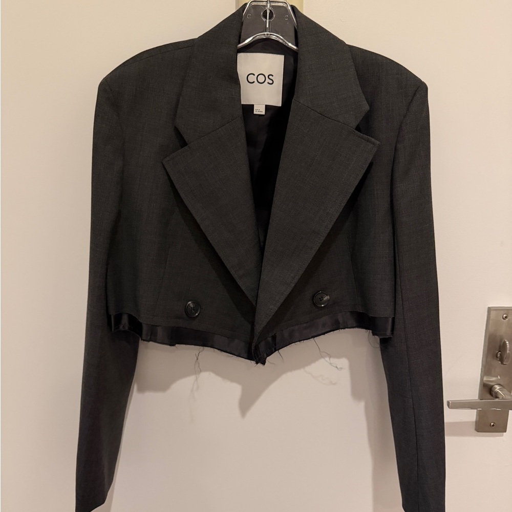 COS Women's Charcoal Blazer size 34